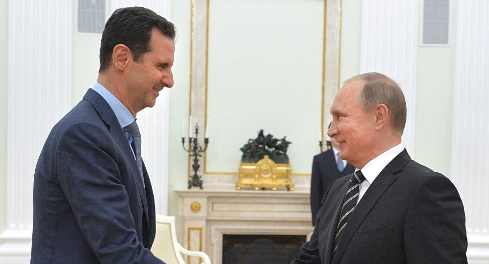 بوتين يؤكد للأسد استمرار الدعم - 1017566916