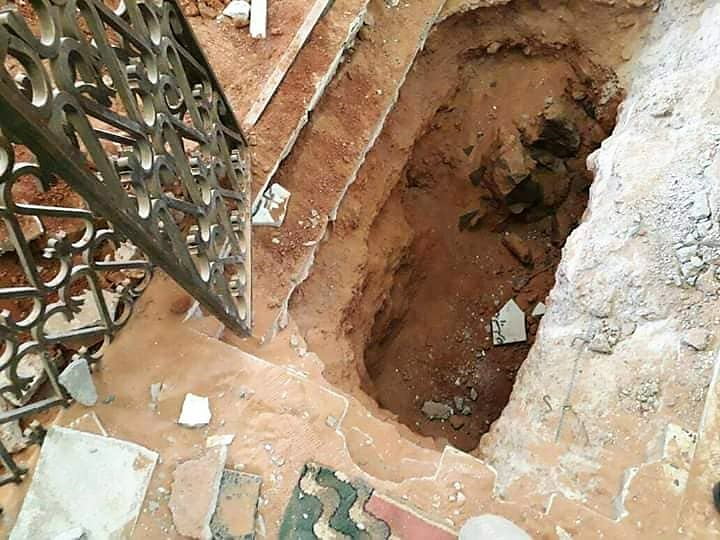 نبش قبر الإمام المهدي والد الملك إدريس السنوسي - 26176912 2029608230656363 1029249108 n