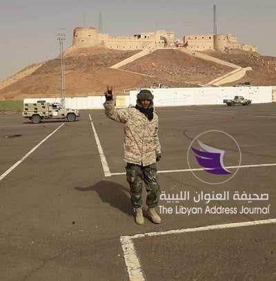 القوات المسلحة تستلم مطار سبها والقلعة التاريخية - 4
