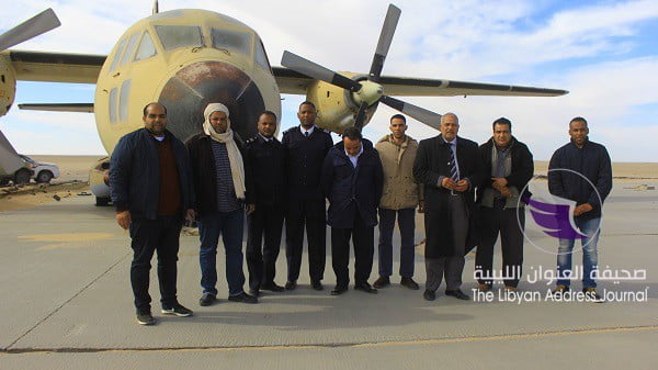 مدير المشاريع الزراعية بالسرير يتفقد مطار الخروبة العسكري بتعليمات من القائد العام - 49345975 449925468876503 6052417039635578880 n