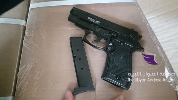 ضبط حاوية أسلحة مورَّدة من تركيا بميناء مصراتة - 49394393 2185961448323691 4842381785775996928 n