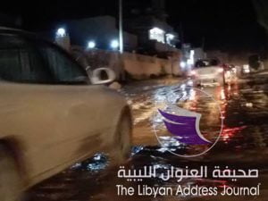 بالصور ..محتجون يغلقون طريق عام بمصراتة لتردي مستوى البنية التحتية - 49656385 366589837467926 3941956701216833536 n