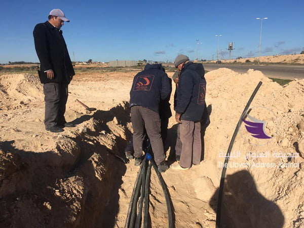 هاتف ليبيا تنجح في صيانة قطع بأحد كوابل الاتصالات بسرت - 50549142 2269357243386102 2898073747556663296 n