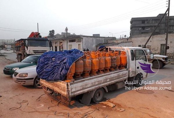 شرطة الفائدية تضبط شاحنة غاز طهي حاول سائقها بيعها للسماسرة - 50684670 2516866801891719 4676287978736189440 n