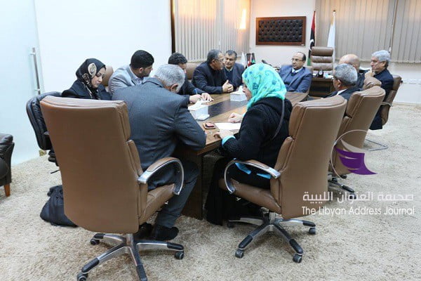 بحث تفعيل المشاريع الإسكانية المتوقفة في بنغازي - 50720465 1986011771520036 2517997037673250816 n