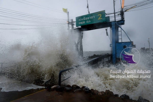 مئات السياح عالقون في تايلاند بسبب عاصفة "بابوك" الاستوائية - 5fae08a879d57935e63f9216391de23a243ca6a5