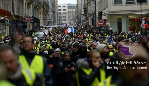 آلاف من محتجي "السترات الصفراء" يتظاهرون وتوتر في مدن فرنسية عدة - 68f88ea9bbccd0fda06e20b80f9dba9228a35c95