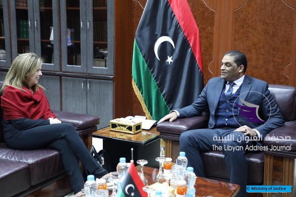 ستيفاني وليامز تناقش أوضاع السجون في طرابلس مع وزير العدل بالوفاق 1 ستيفاني وليامز تناقش أوضاع السجون في طرابلس مع وزير العدل بالوفاق - Dw92 bXgAUaNpw