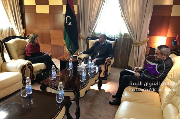 ويليامز تجري لقاءات لبحث الأوضاع الأمنية والاقتصادية في طرابلس - Dwan43TW0AMuGRo