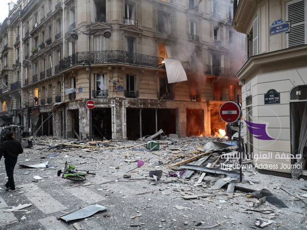سقوط جرحى في انفجار قوي بمخبز وسط باريس - DwspwWZV4AE 2BV
