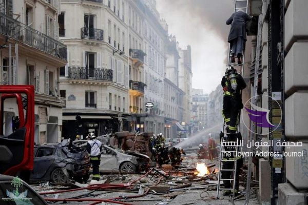 سقوط جرحى في انفجار قوي بمخبز وسط باريس - DwtIHmCWsAA9No8