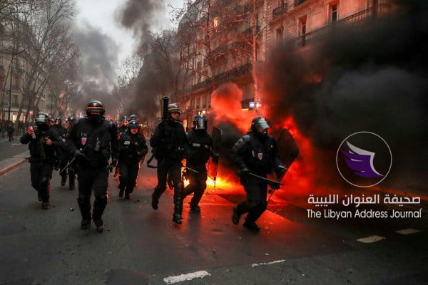 آلاف من محتجي "السترات الصفراء" يتظاهرون وتوتر في مدن فرنسية عدة 3 آلاف من محتجي "السترات الصفراء" يتظاهرون وتوتر في مدن فرنسية عدة - f081c4ab641e9d0bf5517021df3a54dc895f60b1