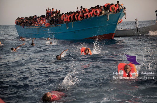الأمم المتحدة تعلن إنقاذ 144 مهاجر قبالة الساحل الليبي - libyamigrants1 superJumbo