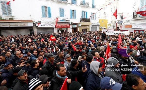 الشلل التام يهدد تونس بسبب إضرابات شاملة يوم الخميس - tunisia 1