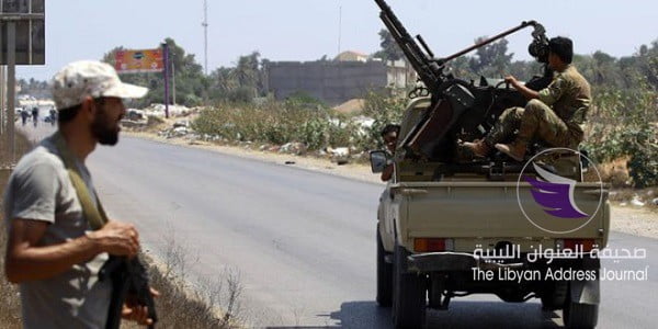 قوة حماية طرابلس توجه تحذيراً أخيراً للواء السابع يطلب انسحابه من جنوب المدينة - جانب من اشتباكات جنوب طرابلس3