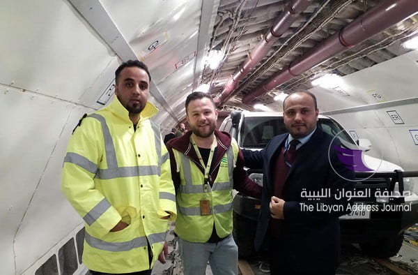 صيانة طائرة الـ "إيرباص" المتضررة من اشتباكات طرابلس ووصلها إلى مطار بنينا   - 51149347 2339310829623751 1689523401330262016 n