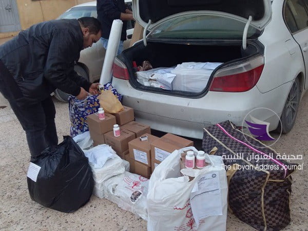 أمن بنغازي يضبط أدوية غير مرخصة قادمة من طرابلس - 51268254 994812034049358 7401413950312546304 n