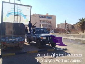 صور.. انتشار دوريات قوة مكافحة الشغب والإرهاب داخل مدينة سبها - 51503782 384868178729691 3519958323090685952 n