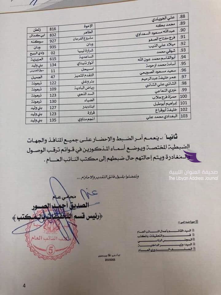 بالأسماء.. مكتب النائب العام يكشف عن المتورطين في تهريب المحروقات خارج ليبيا 9 بالأسماء.. مكتب النائب العام يكشف عن المتورطين في تهريب المحروقات خارج ليبيا - 51545021 1779567255480833 8264408334757527552 n