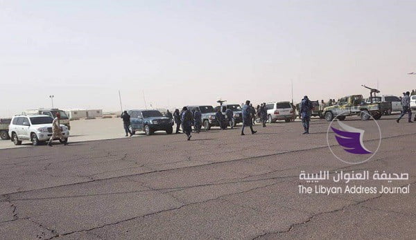  (شاهد الصور) وصول فصيل من قوة مكافحة الشغب والإرهاب إلى سبها - 51828227 2293171014262189 7063921970017992704 n