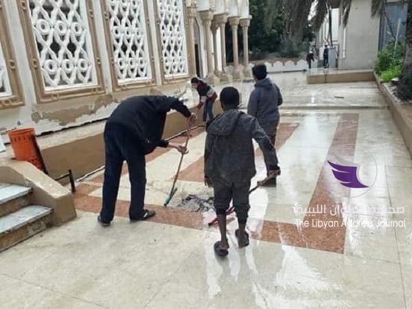 حراك شباب درنة يطلقون حملة نظافة وسط المدينة - 52605980 243505159867972 3889806349315342336 n