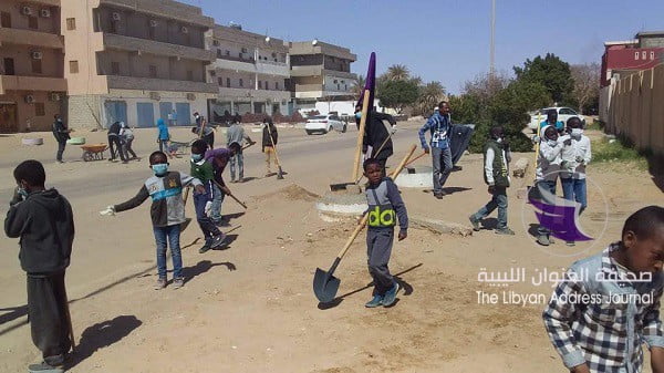 (شاهد الصور) إطلاق حملة نظافة في مرزق - 52793081 1540931186050910 816641701522178048 n
