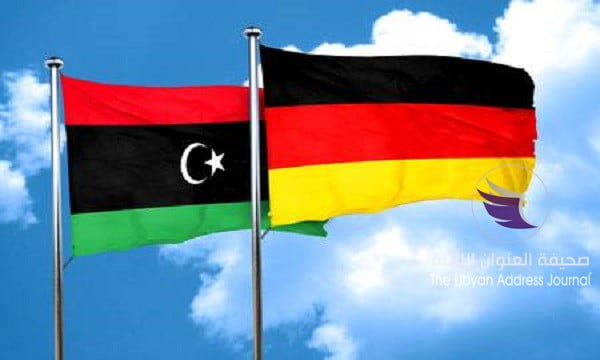 ألمانيا تقدم 15 مليون يورو لدعم صندوق تحقيق الاستقرار في ليبيا - 58043940 libya flag with germany flag 3d rendering