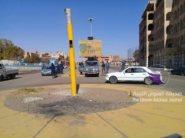 صور.. انتشار دوريات قوة مكافحة الشغب والإرهاب داخل مدينة سبها - 600
