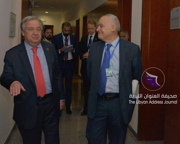 سلامة وجوتيريش يناقشان الملف الليبي في أثيوبيا - Dy 7AAX0AA2aYX