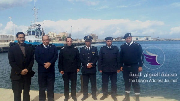 مدير أمن السواحل بداخلية الوفاق يتفقد النقاط البحرية بمدينة درنة - أمن السواحل