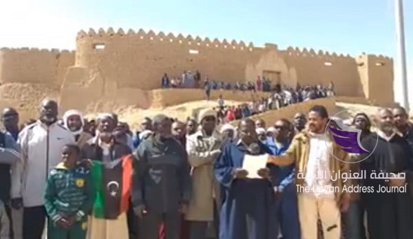 (بالفيديو) أهالي مرزق ومجلسها الاجتماعي يباركون انتصارات الجيش   - صورة نقطية جديدة 3
