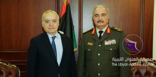 اجتماع أبوظبي محور اتصال هاتفي بين المشير خليفة حفتر وسلامة - 1 12