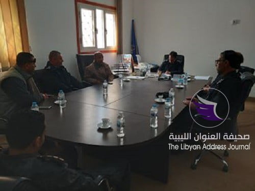 اتمام مراسم التسليم بين مدير الأمن الجديد بأوجلة وسلفه - 52938760 2204206476310725 6557564837856018432 n