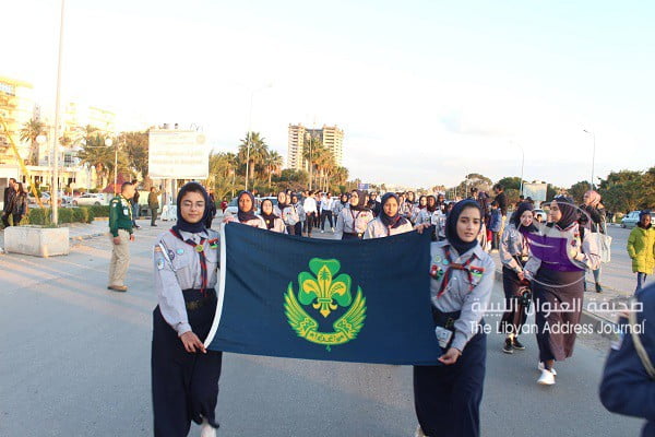 (شاهد الصور) مفوضية الكشاف والمرشدات تنظم مسيرة احتفالية في بنغازي - 53101188 2250350488558280 7712138844014903296 n