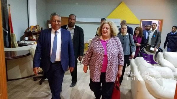 وصول وفد من الأمم المتحدة إلى سبها للاطلاع على أوضاعها - 53121234 1986528611396845 7471883059285983232 n