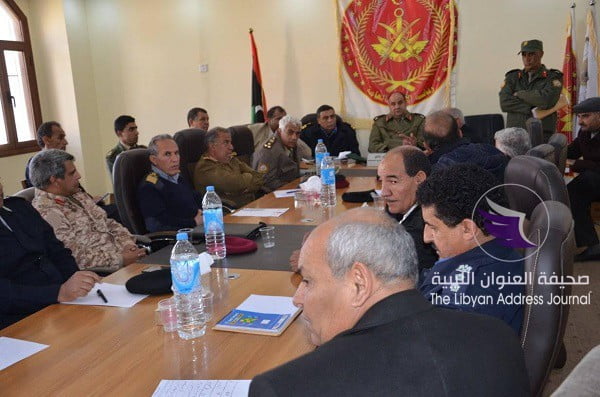 منطقة طبرق العسكرية تبحث ضبط الأمن بطبرق ومنفذ امساعد - 53169322 307086906656320 2662566027698634752 o