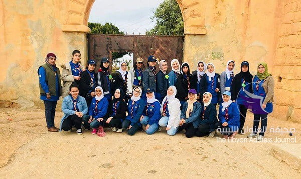 فتيات مرشدات وكشاف بنغازي يزرن مدينة توكرة الأثرية - 53792567 2532523060308115 1714361983182045184 n