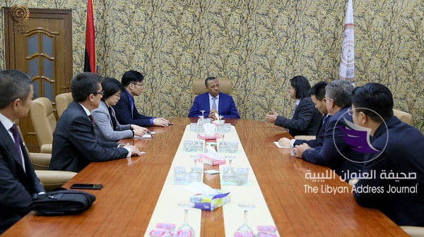 رئيس المؤقتة يستقبل وفداً من الشركات الصينية المستثمرة بليبيا - 54435712 625879347851532 2694064029357309952 o