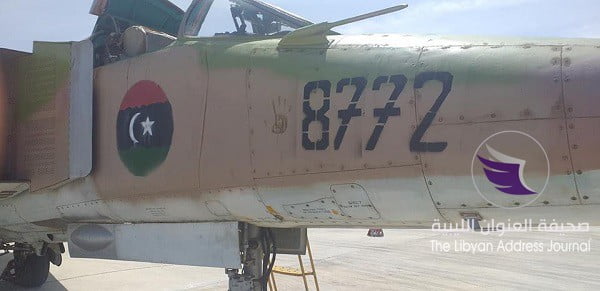 قاعدة الأبرق الجوية تعلن انضمام طائرة "ميج" للخدمة ضمن سلاح الجو الليبي - 55560512 2070791409878871 132802179793682432 n