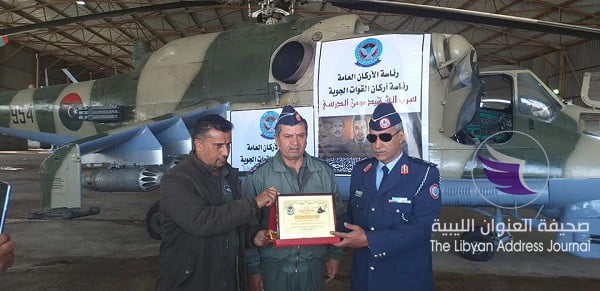 قاعدة الأبرق الجوية تعلن انضمام طائرة "ميج" للخدمة ضمن سلاح الجو الليبي - 55726250 2070791249878887 8840572455144652800 n