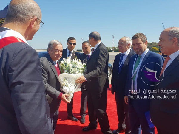غوتيريش يصل تونس للمشاركة في القمة العربية - 55736475 2021115951271444 5447492353650589696 n