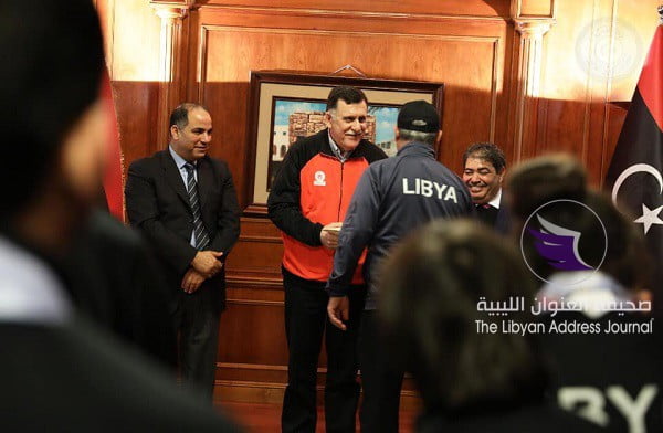 (بالفيديو) السراج يستقبل البعثة الليبية المشاركة في الأولمبياد العالمي الخاص - 55833013 2302188320038550 7851587919490842624 n