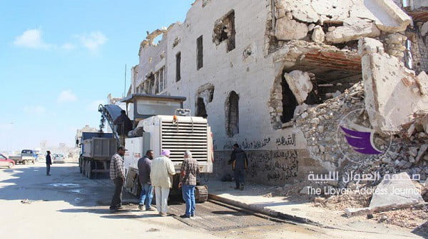 صور.. بلدية بنغازي تستأنف أعمال الصيانة بالمدينة - 600