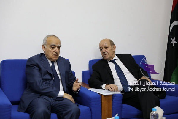 سلامة ولودريان يبحثان التطورات السياسية في ليبيا - D1 CtcqW0AADhJe
