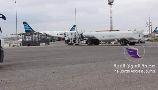 البريقة للنفط تنشئ محطة تشغيل جديدة لضخ الوقود بمستودع مطار معيتيقة - FB IMG 1552742424111