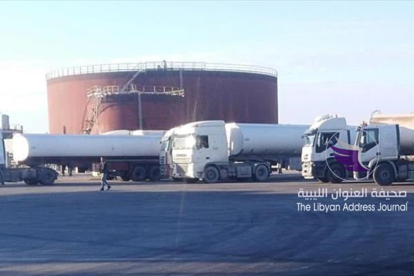 قافلة ثامنة من الوقود تتجه لجنوب ليبيا - az6521