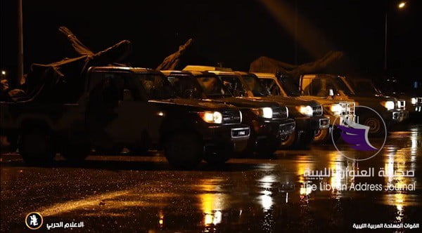 (شاهد الفيديو) تعزيزات عسكرية جديدة - صورة نقطبلللجديدة