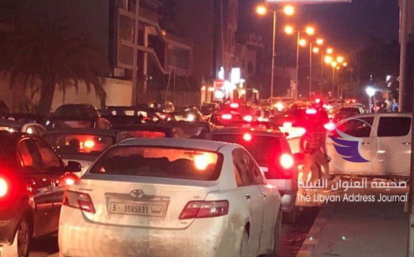  (شاهد الصور) العاصمة طرابلس تشهد ازدحاما خانقا أمام محطات الوقود  - 56167974 433826650697262 5438447517597433856 n