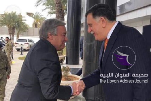 #عاجل فايز السراج يستقبل الأمين العام للأمم المتحدة أنطونيو جوتيريش  - 56182416 313434082655889 1774141193433645056 n