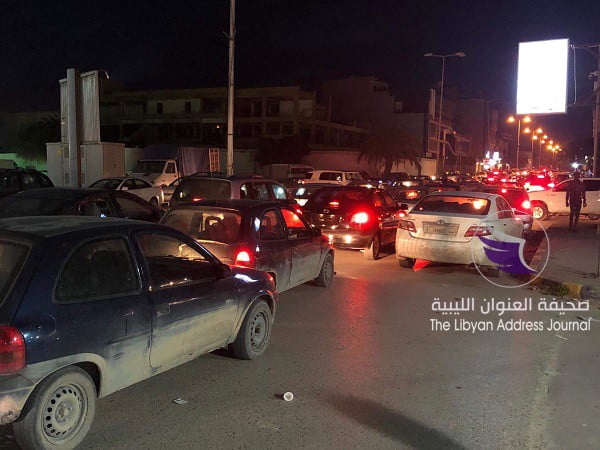  (شاهد الصور) العاصمة طرابلس تشهد ازدحاما خانقا أمام محطات الوقود  - 56604894 2284592314912817 1466625958856359936 n
